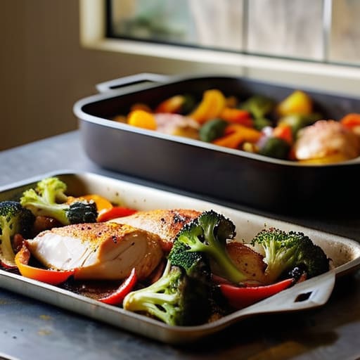 Sheet Pan Magic for Busy Evenings dinner.