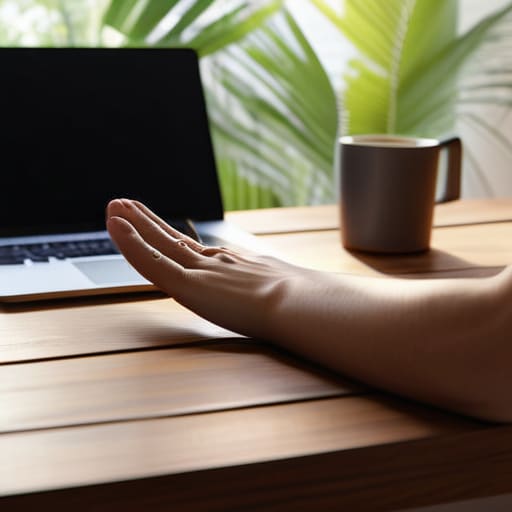 Simple wrist stretches for typing all day.