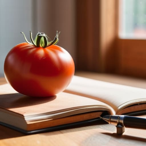 Using the pomodoro technique for productivity.